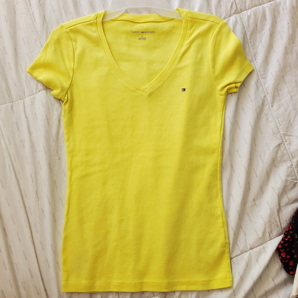Tommy Hilfiger Short sleeve Yellow Tee SM